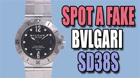 bvlgari watch fake how to tell|how to check bvlgari serial number.